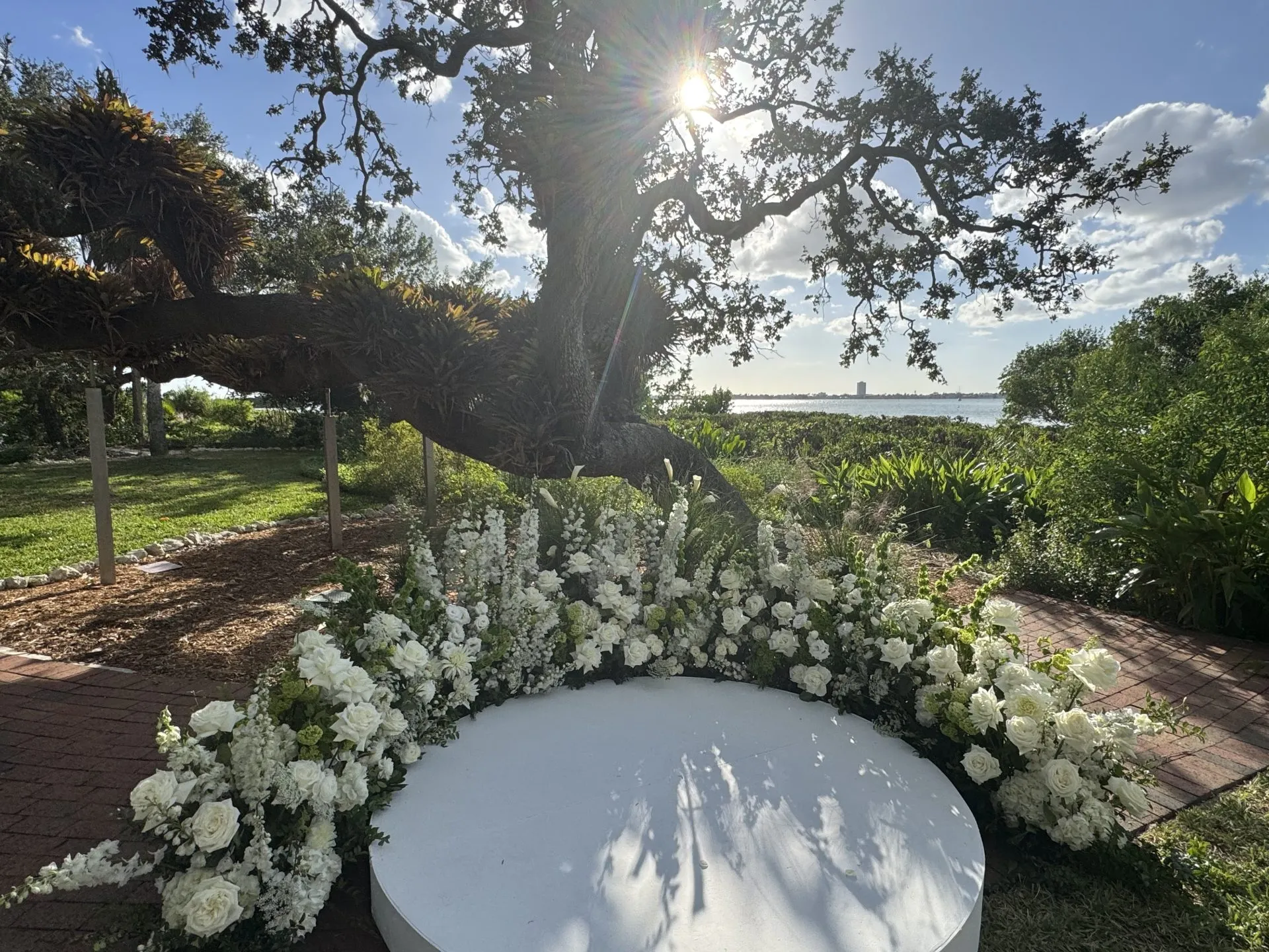 Wedding ceremony captured candidly